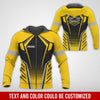 Joycorners Custom Mechanic Work Shirt with Name, Gift for Technicians and Car Guys, Mechanic Shirt In Yellow, Sizes S to 5XL PT2609