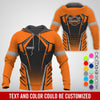 Joycorners Custom Mechanic Work Shirt with Name, Gift for Technicians and Car Guys, Mechanic Shirt In Orange, Sizes S to 5XL PT2609