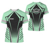 Joycorners Custom Mechanic Work Shirt with Name, Gift for Technicians and Car Guys, Mechanic Shirt In Seafoam, Sizes S to 5XL PT2609