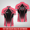 Joycorners Custom Mechanic Work Shirt with Name, Gift for Technicians and Car Guys, Mechanic Shirt In Neon Pink, Sizes S to 5XL PT2609