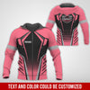 Joycorners Custom Mechanic Work Shirt with Name, Gift for Technicians and Car Guys, Mechanic Shirt In Neon Pink, Sizes S to 5XL PT2609