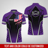 Joycorners Custom Mechanic Shirt with Name, Purple Garage Uniform, Gift for Car Guys & Technicians, Comfortable Daily Fit, Perfect Garage Apparel PT2609