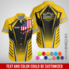 Joycorners Custom Mechanic Shirt with Name, Yellow Garage Uniform, Gift for Car Guys & Technicians, Comfortable Daily Fit, Perfect Garage Apparel PT2609