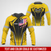 Joycorners Custom Mechanic Shirt with Name, Yellow Garage Uniform, Gift for Car Guys & Technicians, Comfortable Daily Fit, Perfect Garage Apparel PT2609