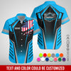 Joycorners Custom Mechanic Shirt with Name, Blue Garage Uniform, Gift for Car Guys & Technicians, Comfortable Daily Fit, Perfect Garage Apparel PT2609