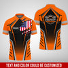 Joycorners Custom Mechanic Shirt with Name, Orange Garage Uniform, Gift for Car Guys & Technicians, Comfortable Daily Fit, Perfect Garage Apparel PT2609