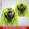 Joycorners Custom Mechanic Shirt with Name, Yellow Green Garage Uniform, Gift for Car Guys & Technicians, Comfortable Daily Fit, Perfect Garage Apparel PT2609