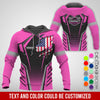 Joycorners Custom Mechanic Shirt with Name, Pink Garage Uniform, Gift for Car Guys & Technicians, Comfortable Daily Fit, Perfect Garage Apparel PT2609