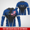 Joycorners Custom Mechanic Shirt with Name, Navy Garage Uniform, Gift for Car Guys & Technicians, Comfortable Daily Fit, Perfect Garage Apparel PT2609