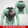 Joycorners Custom Mechanic Shirt with Name, Seafoam Garage Uniform, Gift for Car Guys & Technicians, Comfortable Daily Fit, Perfect Garage Apparel PT2609