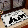 Joycorners Funny Dog Doormat, Must Be Approved By The Dog, Dog Doormat For Home Decor Housewarming Gift, Welcome Mat Gift For Dog Lovers LM0210