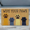 Joycorners Funny Dog Doormat, Wipe Your Paws, Dog Doormat For Home Decor Housewarming Gift, Welcome Mat Gift For Dog Lovers LM0210