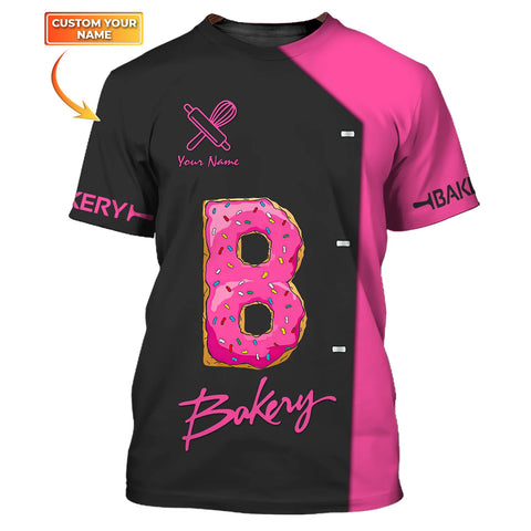 BAKER - Custom Bakery Shirt Gift For Baker & Cake Lover Printed Shirt