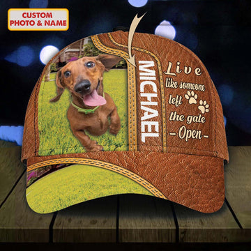 Joycorners Dachshund Love Free Customized Name And Dog Cap
