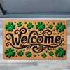 Joycorners St Patrick's Day Doormat, Welcome To My House, Doormat For Home Decor Housewarming Gift, Patricks Day Welcome Mat Gift LM0210