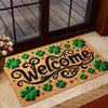 Joycorners St Patrick's Day Doormat, Welcome To My House, Doormat For Home Decor Housewarming Gift, Patricks Day Welcome Mat Gift LM0210