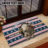 Joycorners Personalized Funny Cow Welcome To Our Farm Doormat