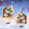 Joycorners Custom Name Chef Kitchen Ornament, Chef Kitchen Christmas Decoration 2D Flat LM2211