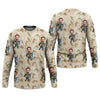 Joycorners Custom Face Fishing Man SPF Shirt For Men, Funny Fishing Shirt, Presents For Fishermen