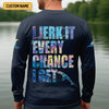 Joycorners I Jerk It Every Chance I Get Shark Fishing SPF Shirt For Men, Funny Fishing Shirt, Fishing Gifts For Men