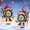 Joycorners Custom Name Hiking Ornament, Hiking Lover Christmas Decoration8 2D Flat LM2111