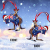 Joycorners Custom Name Australia Ornament, Christmas Gift for Australia Lover 2D Flat LM2111