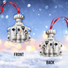 Joycorners Custom Name Chef Ornament, Christmas Gift for Cooking Lover 2D Flat LM2211