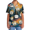 Joycorners Funny Marshmallow Emotions Hawaiian Shirt