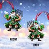 Joycorners Custom Name Scotland Ornament, Christmas Gift for Scotland Lover 2D Flat LM2211