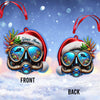 Joycorners Custom Name Diving Ornament, Christmas Gift for Diving Lover 2D Flat LM2111