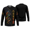 Joycorners It's In My DNA Fishing UPF Shirts, Funny Fishing Shirt, Men Jersey, Presents For Fishermen