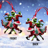 Joycorners Custom Name Dance Sport Christmas Ornament, Couple Christmas Gift 2D Flat LM2111