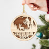 Joycorners Personalized Bow Hunter Ornament 2025 – Custom Name Gift for Deer Hunters MT0110
