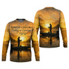 Joycorners Someone I Love Is Fishing In Heaven Fishing Memorial SPF Shirt For Men, Gift For Fisherman