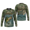 Joycorners On Weekends I Hook Up With Big Girls Camo Bass Fishing Shirt, Funny Fishing Shirt, Fishing Shirts For Men