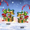 Joycorners Custom Name Christmas Couple Ornament, Couple Christmas Gift 2D Flat LM2111