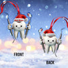 Joycorners Custom Name Dentist Ornament, Christmas Gift for Dentist1 2D Flat LM2111