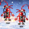 Joycorners Custom Name and Photo Fire Fighter Ornament, Fire Fighter Christmas Gift 2D Flat LM2111