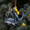 Joycorners Diving Lover, Home Decor, Christmas Ornament, Personalized Ornament1 2D Flat LM2111