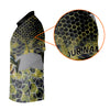 Joycorners Wishin I Was Fishin Camo Fishing Shirt, Bass Fishing Shirt, SPF Shirt For Men, Presents For Fishermen