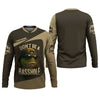 Joycorners Don't Be A Basshole Men's Fishing Shirt, Mahi Fishing Shirt, UPF Fishing Shirt