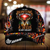 Joycorners I've Got Hunting In My Heart Jesus In my Veins 3D Multicolor Personalized Cap