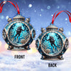 Joycorners Custom Name Diving Ornament, Christmas Gift for Diving Lover5 2D Flat LM2111