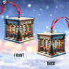 Joycorners Custom Name Hair Salon Ornament, Hair Salon Christmas Decoration 2D Flat LM2211