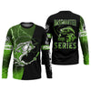 Joycorners Bassmanter Elite Series, Fishing UV Shirts, Men Jersey, Men Button Down Shirt, Men Long Sleeve Shirt