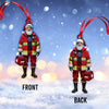 Joycorners Custom Name EMT Ornament, EMT Lover Christmas Gift 2D Flat LM2111