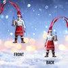 Joyccorners Custom Name Chef Santa Ornament, Christmas Gift for Cooking Lover 2D Flat LM2111