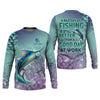 Joycorners A Bad Day Of Fishing Is Still Better Than A Good Day At Work SPF Shirt, Funny Fishing Shirt, Fishing Shirts For Men