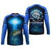 Joycorners Jesus Made Me A Fisherman SPF Long Sleeve Shirts, Jesus Fishing Shirt, Fishing Shirts For Men