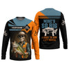 Joycorners Mine's So Big I Have To Use Two Hands Skeleton Fishing UV Shirts, Presents For Fishermen, Funny Fishing Shirt